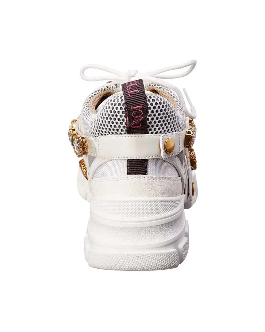 Gucci Flashtrek Leather & Mesh Sneaker