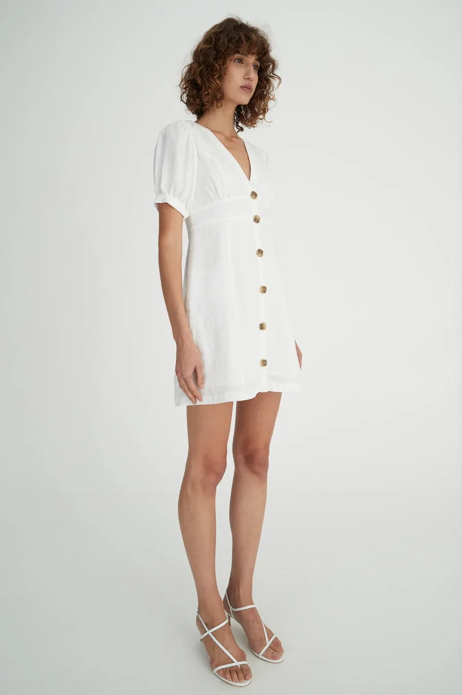 Hansen & Gretel Theodore Dress in White
