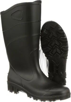 Heartland All Purpose 15 Waterproof Work Boots for Men and Women - Lightweight, Flexible Modern PVC Boots with Easy On/Off, Slip-Resistant Outsoles