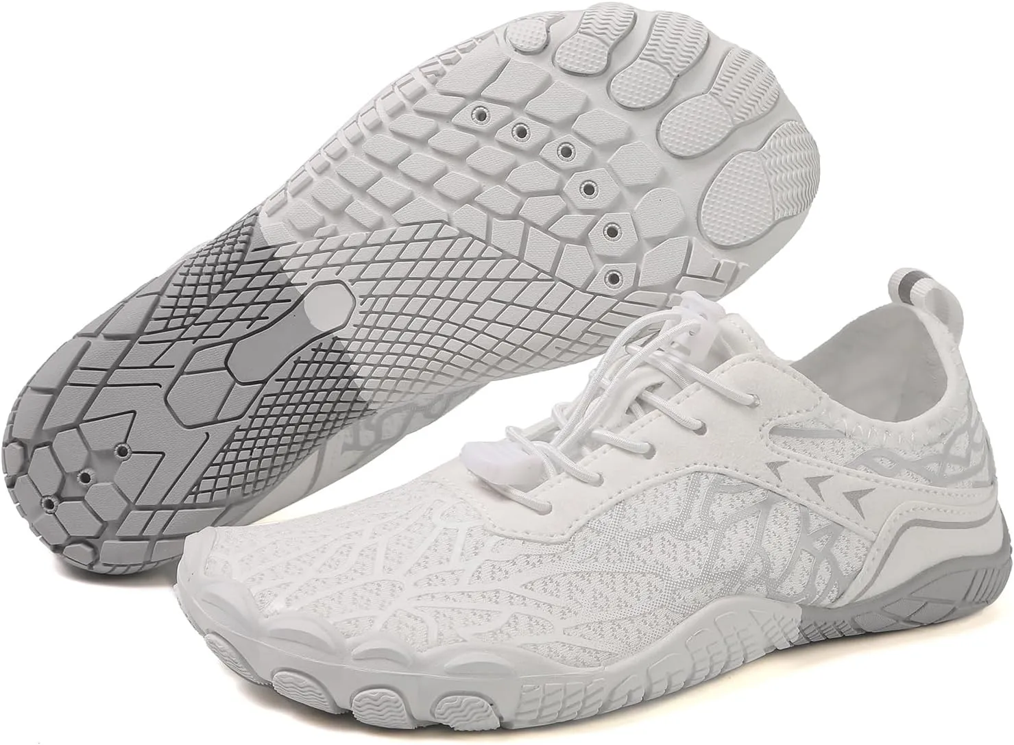 Hike Barefoot Shoes for Women and Men- Pro Wide Toe Box,Walking Barefoot Shoe,Healthy & Non-Slip,Breathable Athletic Sneaker Comfortable Outdoor Hiking Footwear(Unisex)