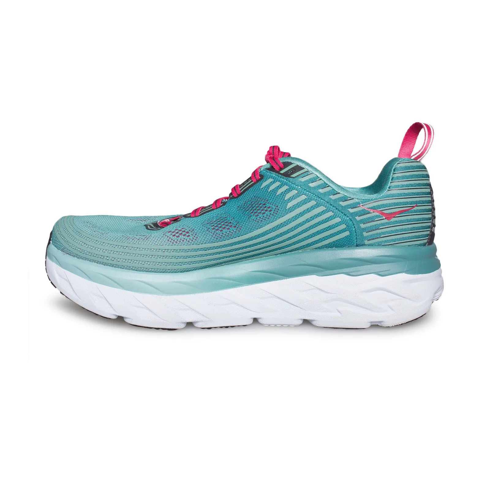 HOKA ONE ONE Bondi 6 Canton / Green-Blue Slate Running Shoes - Women's