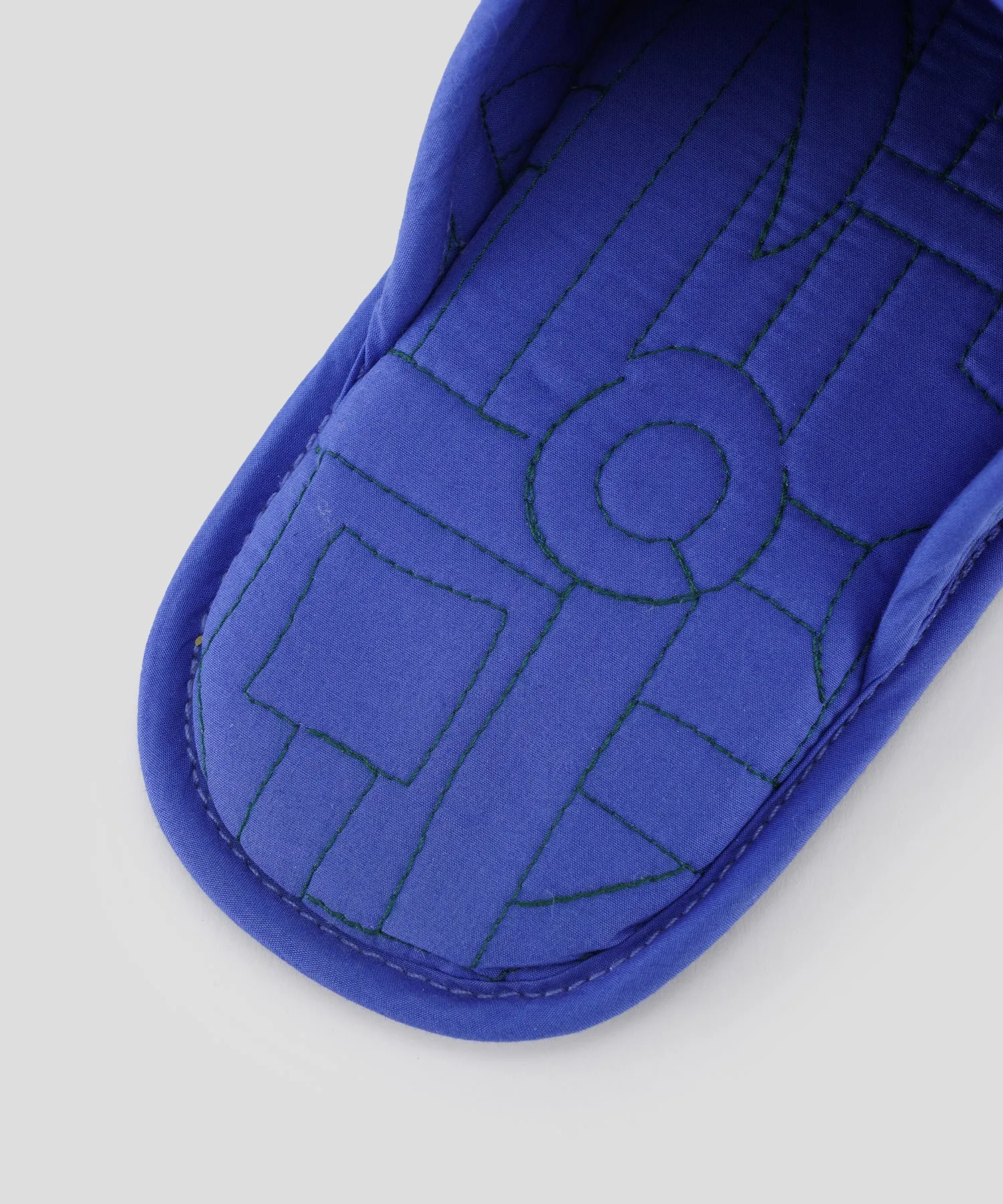 HOME Cozy Quilted Slippers
