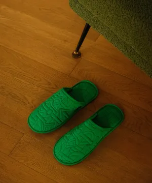 HOME Cozy Quilted Slippers