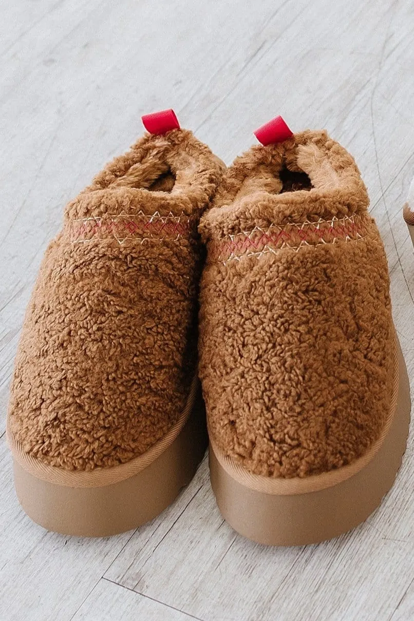 Isabella Suede Contrast Slippers | DROPSHIP