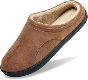 Josaywin Men's Memory Foam slippers Soft Plush Fleece Lining Slip On Indoor Outdoor House Shoes