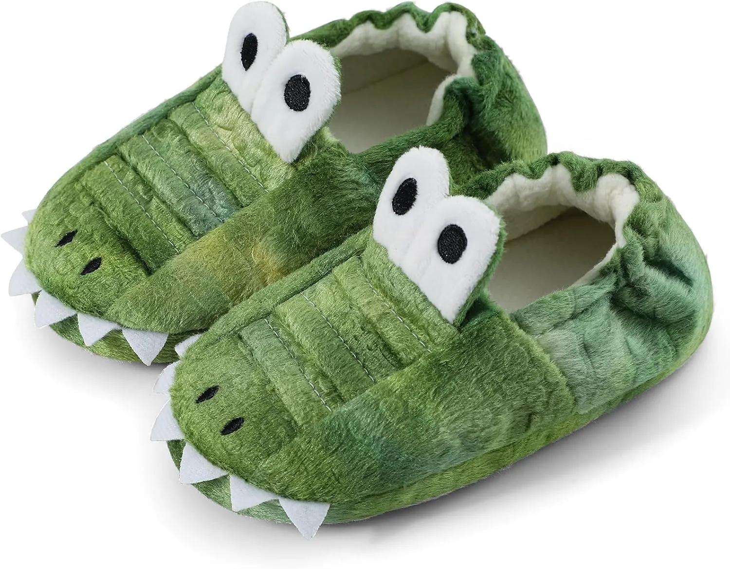 KAKU NANU Toddler Baby Slippers Cute Animal Cartoon Shoes Girls Boys Warm Fleece Winter Household Slippers