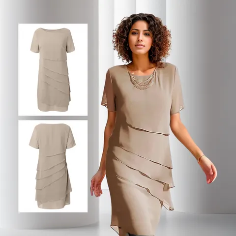 Kate™ Elegant Chiffon Dress