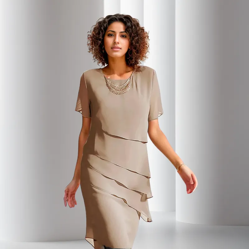 Kate™ Elegant Chiffon Dress