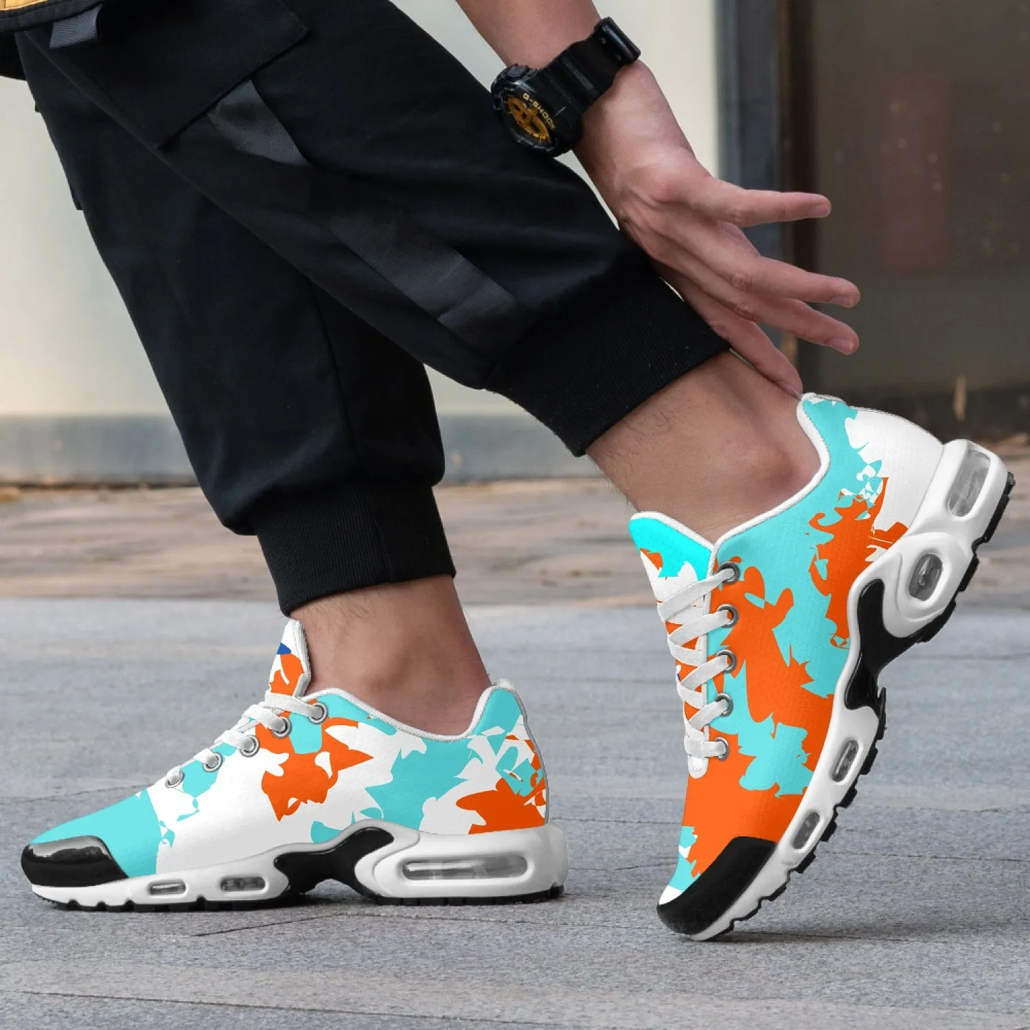 Kicxs MIA Camo Bounce Mesh Knit Sneakers