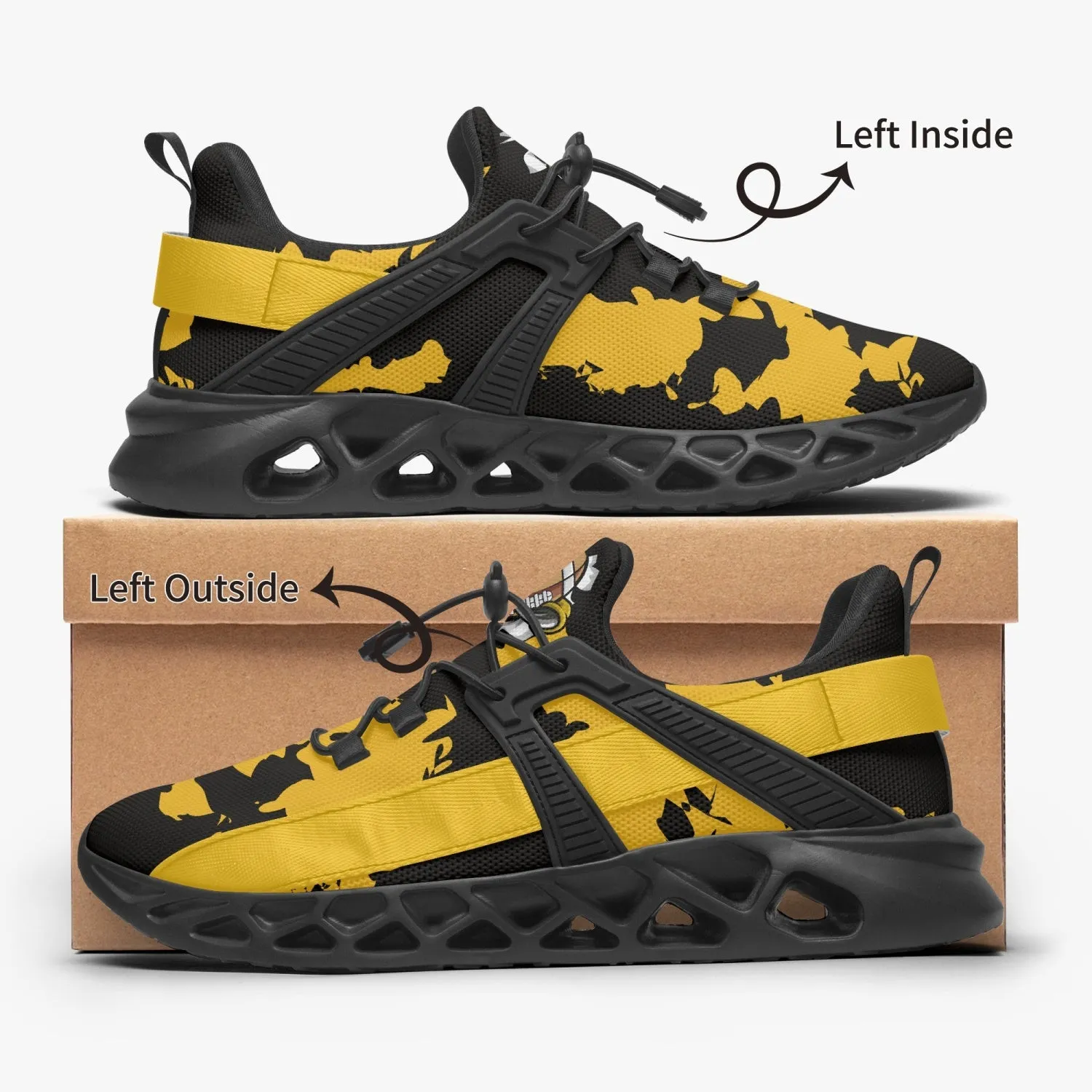 Kicxs PIT Camo Mesh Running Shoes