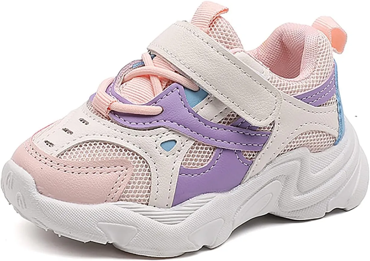 Kids Girls Boys Casual Sport Shoes Baby Mesh Breathable Platform Outdoor Strap Athletic Running Shoes