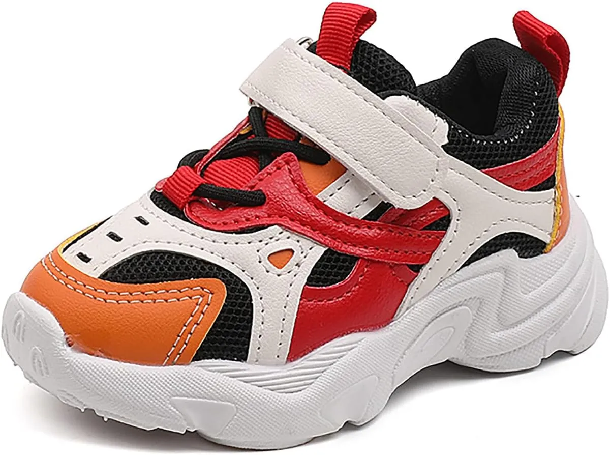 Kids Girls Boys Casual Sport Shoes Baby Mesh Breathable Platform Outdoor Strap Athletic Running Shoes