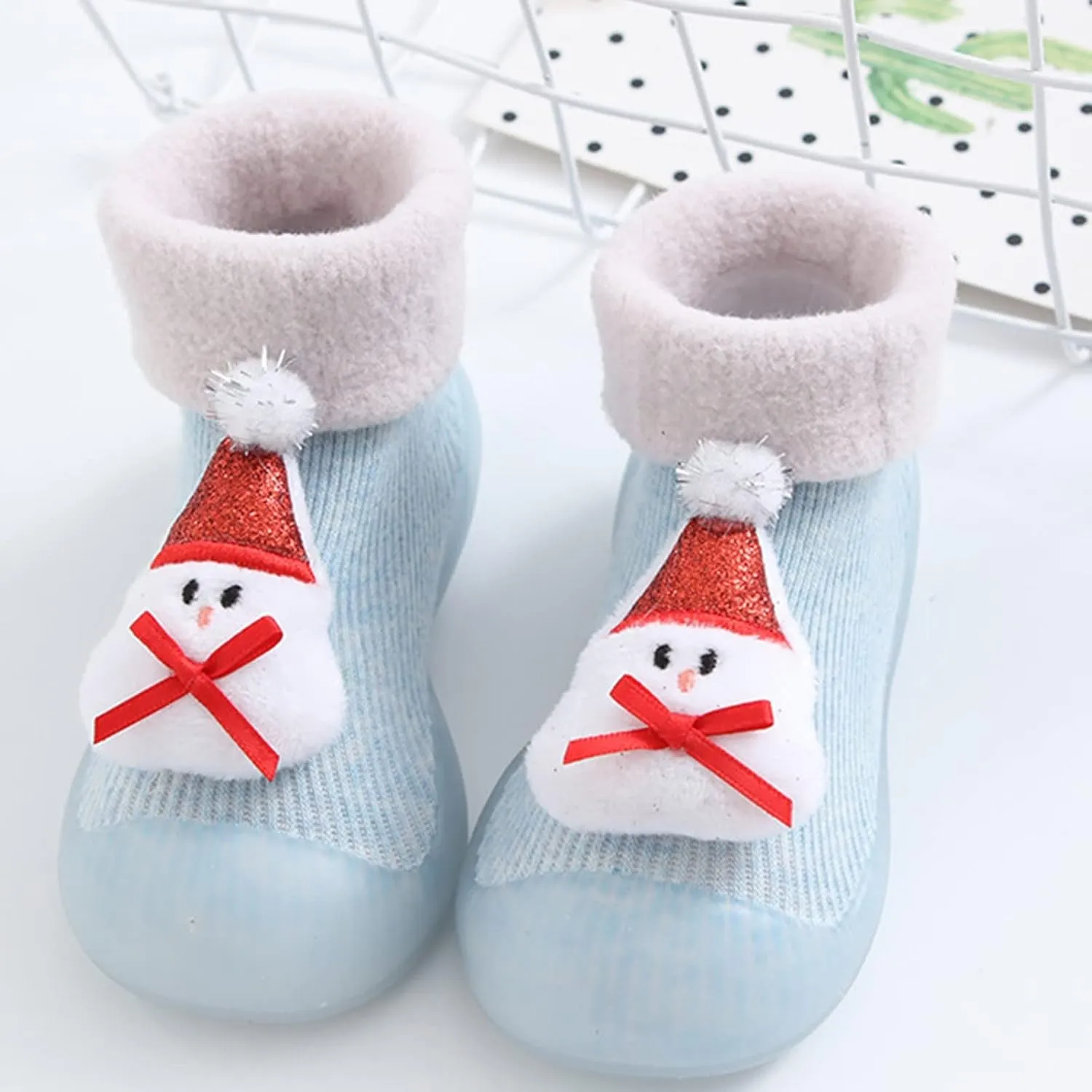 Kids Shoes Girls,Baby Walking Shoes Sock Shoes Non-Slip Prewalker Shoes Soft Indoor Kawaii Shoes 0-4 Years