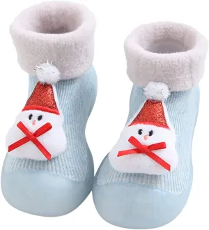 Kids Shoes Girls,Baby Walking Shoes Sock Shoes Non-Slip Prewalker Shoes Soft Indoor Kawaii Shoes 0-4 Years
