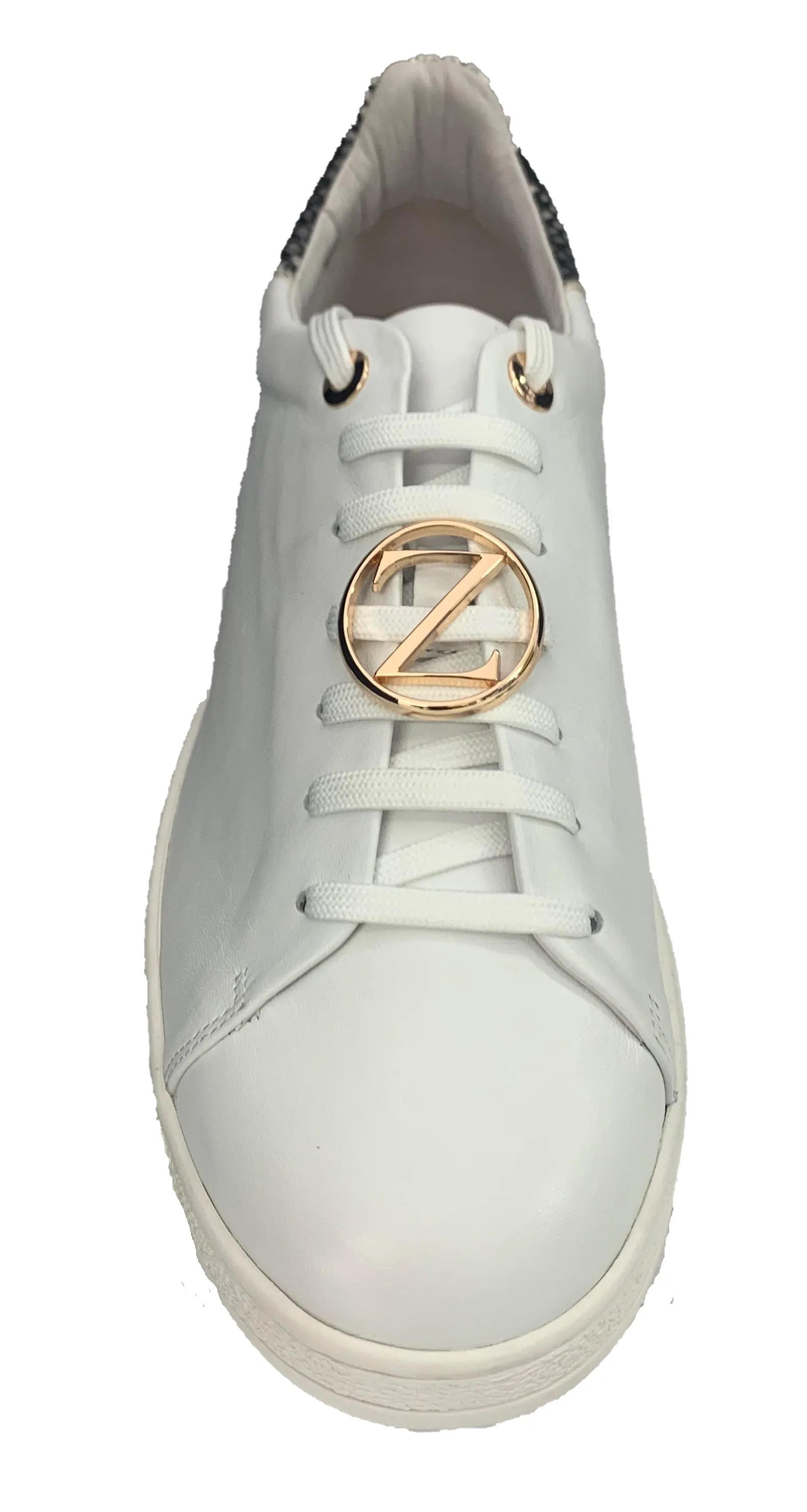 Lavish White Snake Print