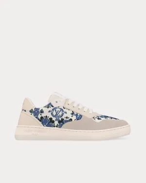 LV Stadium Beige / Navy Blue Low Top Sneakers