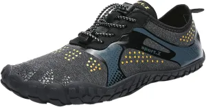 Men Slip on Walking Shoes Comfortable Memory Foam Breathable Mesh Fashion Sneakers Non Slip Arch Support Cushioning Training Gym Shoes Wide Width