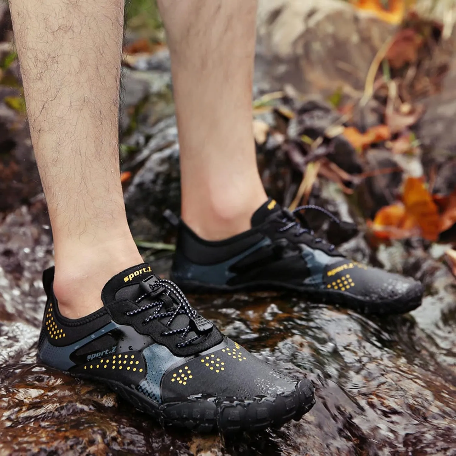 Men Slip on Walking Shoes Comfortable Memory Foam Breathable Mesh Fashion Sneakers Non Slip Arch Support Cushioning Training Gym Shoes Wide Width