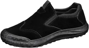Men's Slip on Walking Shoes Casual Dressy PU Leather Memory Foam Breathable Fashion Sneakers Non Slip Arch Support Vacation Training Gym Shoes Wide Width