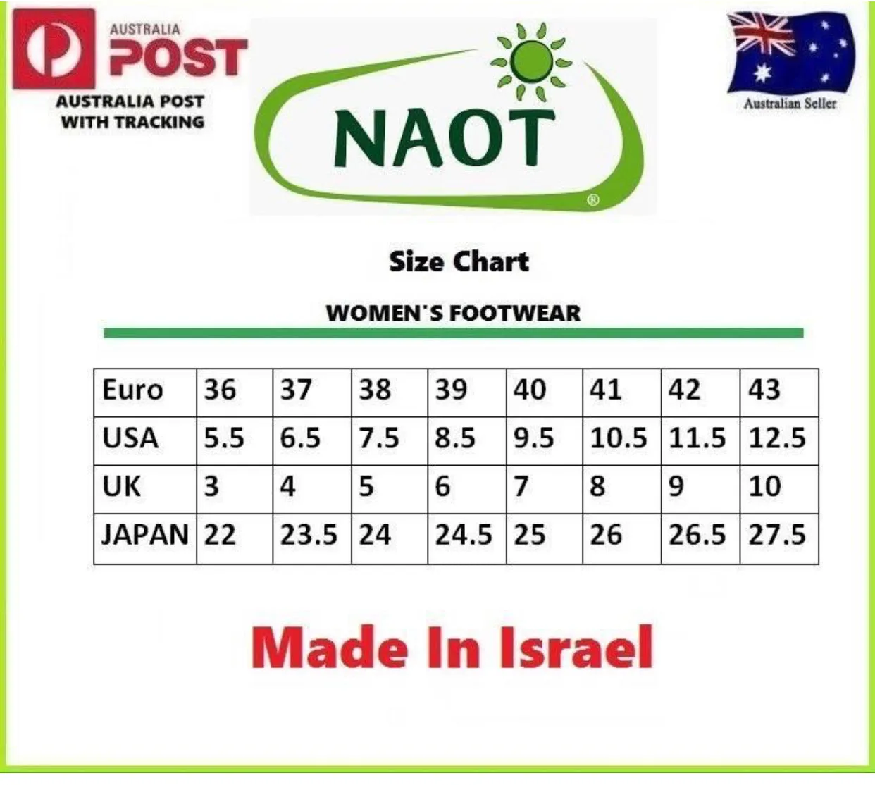 Naot Motiff Poppy Red Leather Mary Jane Velcro Made In Israel