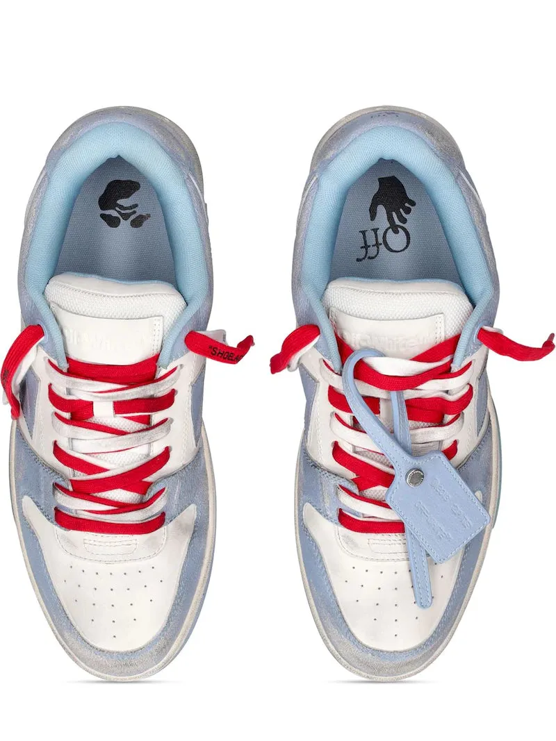 Off-White Vintage Blue Out Of Office Low Leather  Sneakers