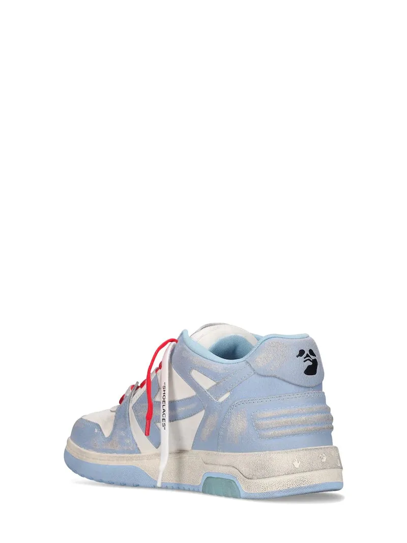 Off-White Vintage Blue Out Of Office Low Leather  Sneakers