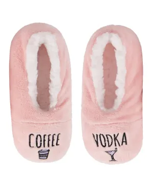 Perfect Morning & Night Sherpa Lined Slippers-S/M