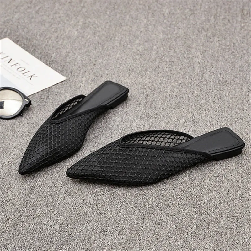 Pointed Toe Mesh Dreaming Flats