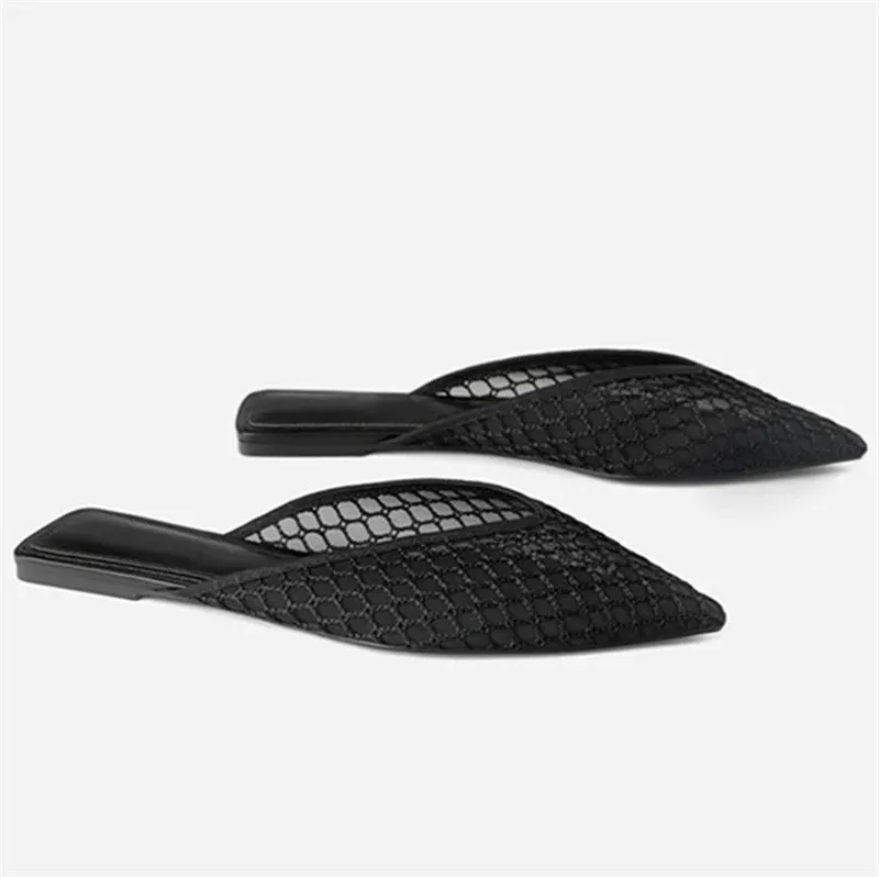 Pointed Toe Mesh Dreaming Flats