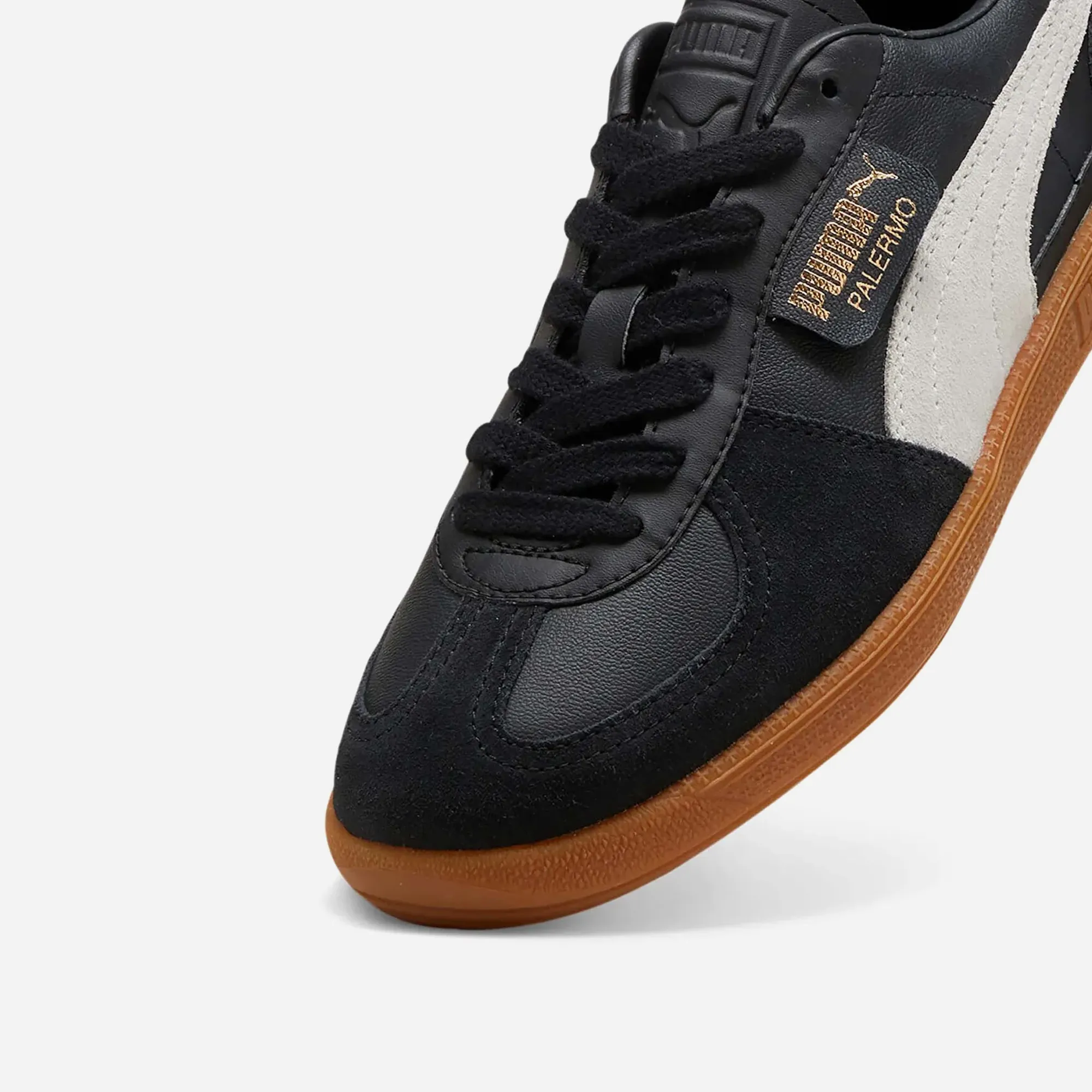 Puma Palermo LTH Unisex Sneakers Black Feather Gray Gum