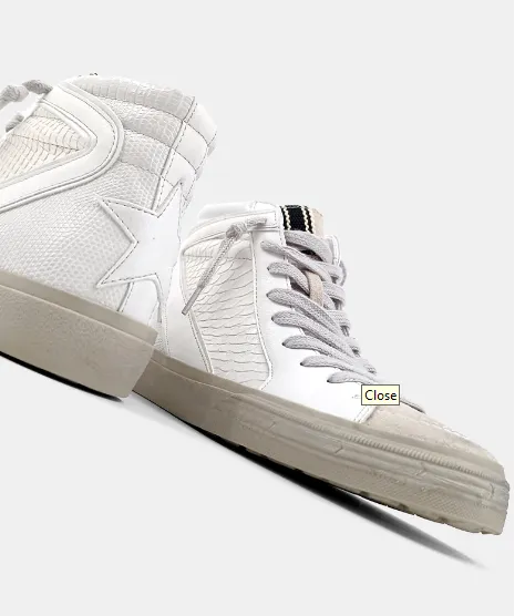Rooney Womens - White Snake