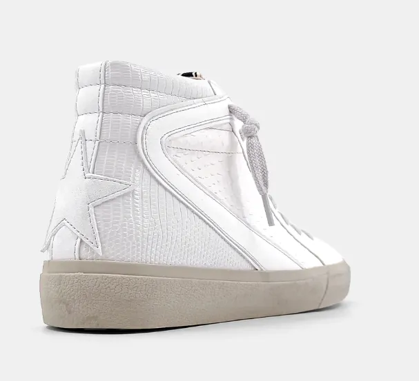 Rooney Womens - White Snake