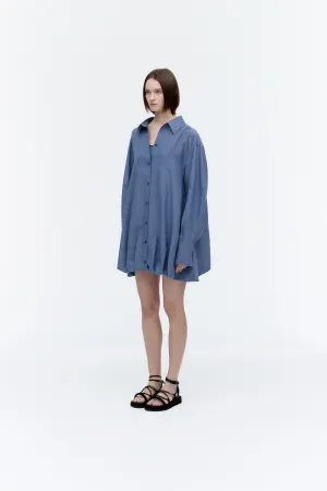 Sheer Ballon Silhouette One-Piece