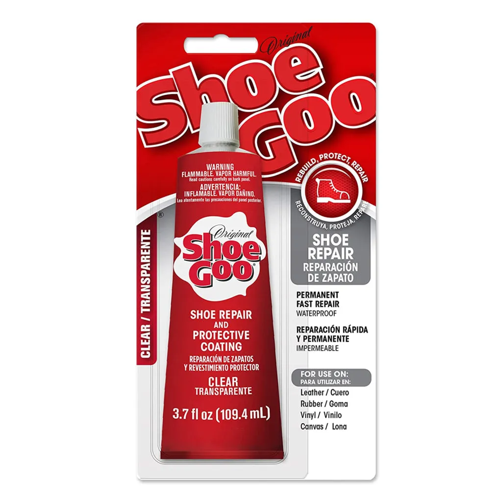Shoe Goo Repair Adhesive Clear, 3.7oz. (109.4mL), Applicator Tips and Pixiss Spreader Tools Set