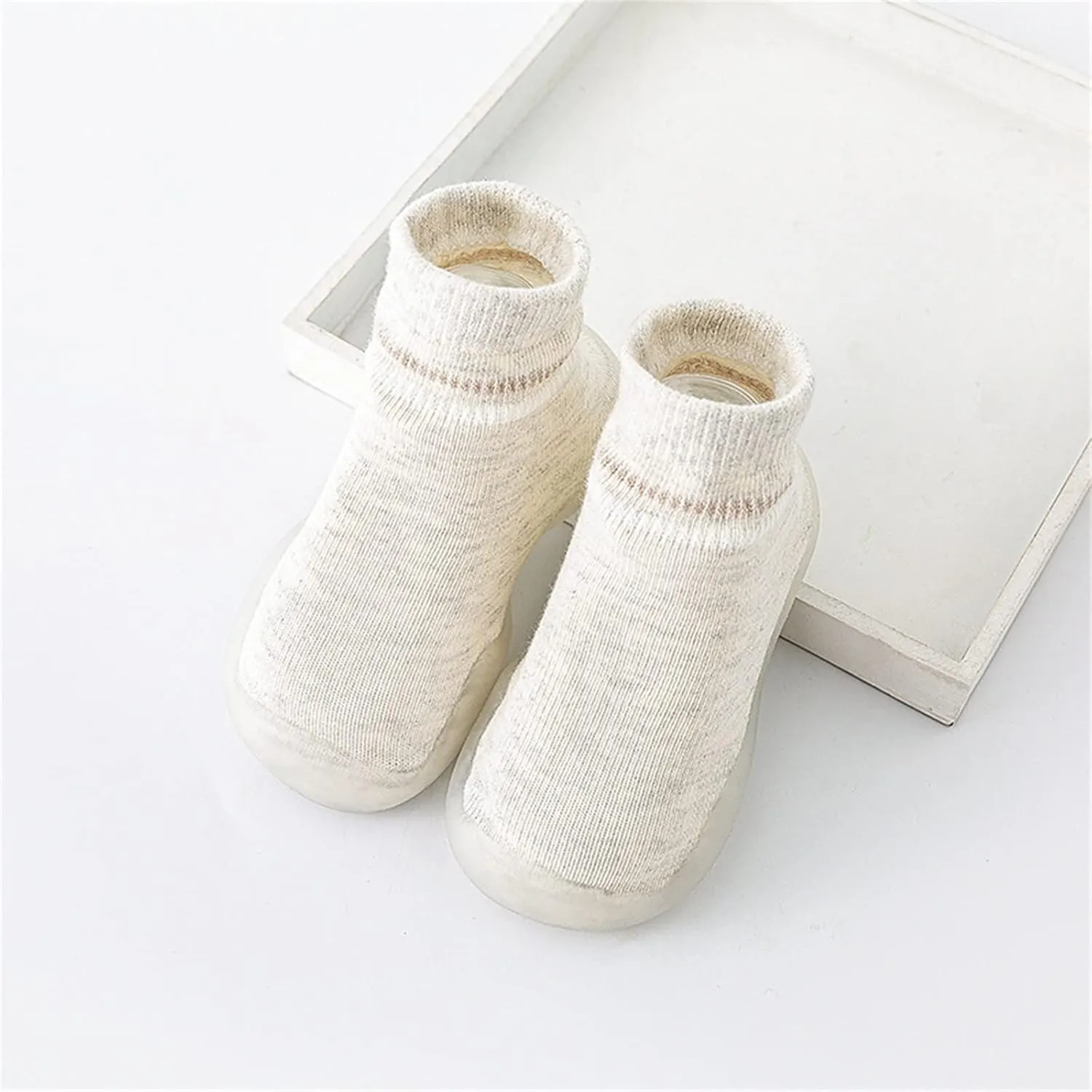 Shoes for Boys, 0-3 Years Newborn Baby Boys Girls Sock Shoes Solid First Walking Shoes Prewalker Sneaker