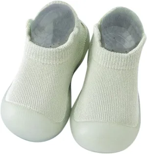 Shoes for Girls, 0-3 Years Kids Newborn Baby Boys Girls Sock Shoes Solid Ruffled Soft Soles First Walking Shoes