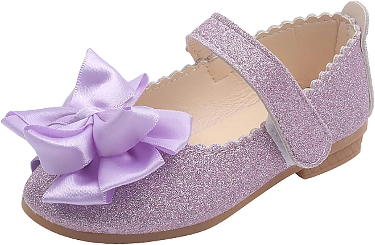 Shoes for Girls,Baby Girls Kids Princess Shoes Bowknot Shoes Infant Sandals Bling Dancing Shoes Baby Girls Shoes