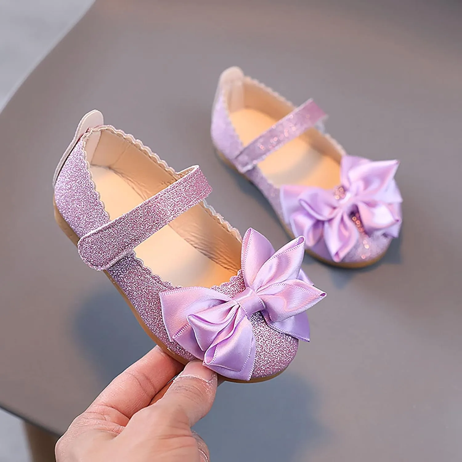 Shoes for Girls,Baby Girls Kids Princess Shoes Bowknot Shoes Infant Sandals Bling Dancing Shoes Baby Girls Shoes