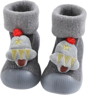 Shoes for Kids,Snow Christmas Baby Socks Shoes Children Baby Socks Cartoon Baby Toddler Floor Socks Shoes Boy Shoes