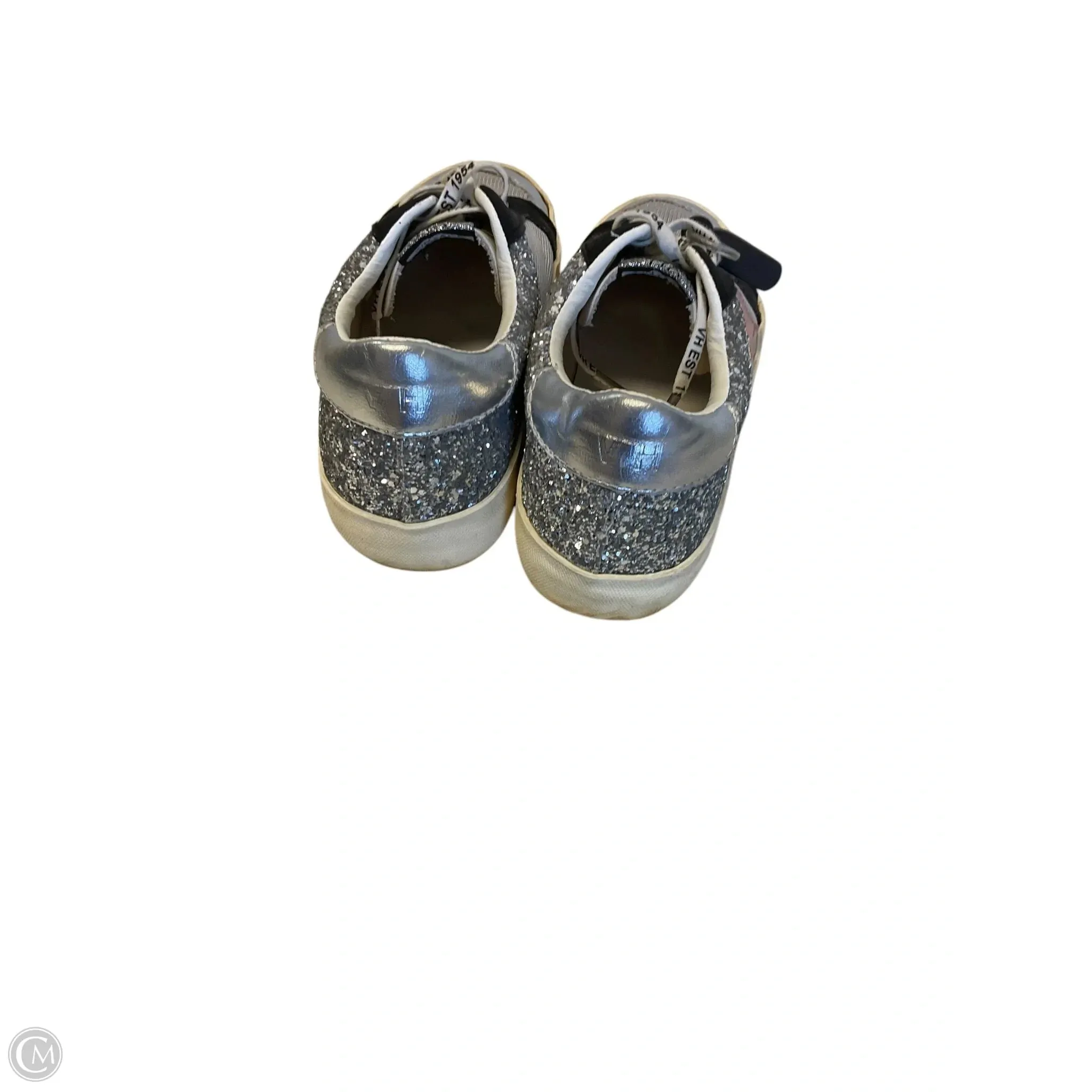 Shoes Sneakers By Vintage Havana In Silver, Size: 9
