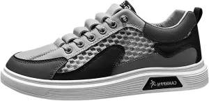 Slip on Walking Shoes for Men Comfortable Memory Foam Breathable Lightweight Fashion Sneakers Non Slip Arch Support Cushioning Training Gym Shoes Wide Width