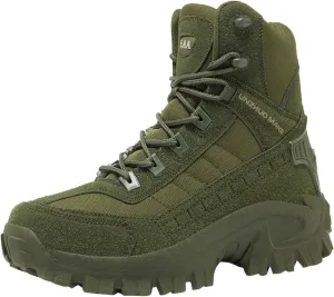 Slip on Walking Shoes Men Comfortable High Top Hiking Boots Ultra Lightweight Breathable Fashion Sneakers Non Slip Arch Support Vacation Training Gym Shoes Wide Width