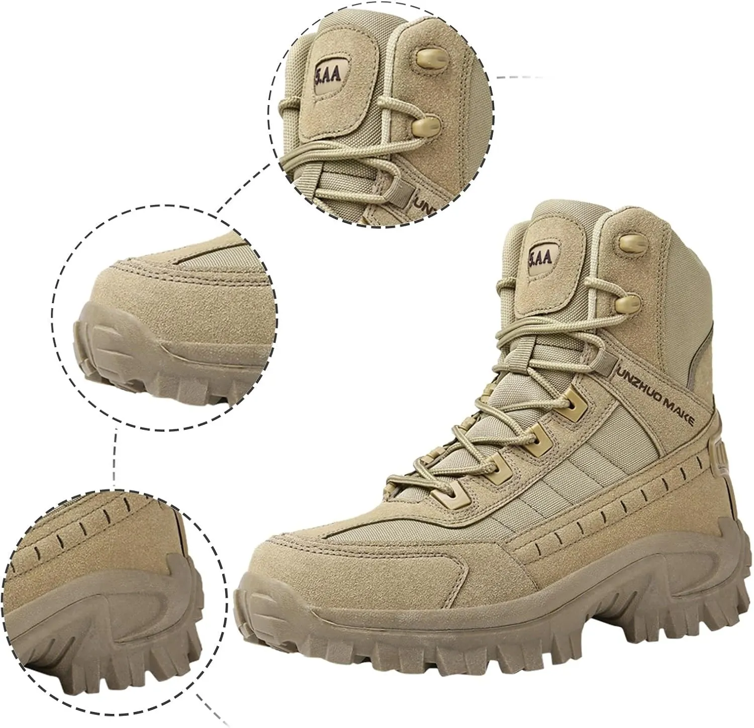 Slip on Walking Shoes Men Comfortable High Top Hiking Boots Ultra Lightweight Breathable Fashion Sneakers Non Slip Arch Support Vacation Training Gym Shoes Wide Width