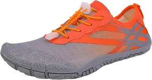 Slip on Walking Shoes Men Comfy Memory Foam Hiking Shoes Breathable Fashion Sneakers Non Slip Lace Up Arch Support Cushioning Training Gym Shoes Wide Width