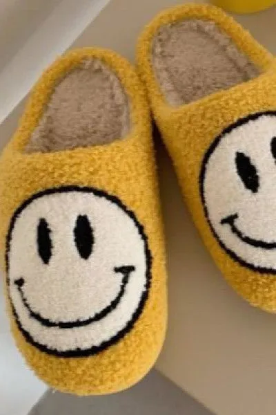 Smiley Face Slippers
