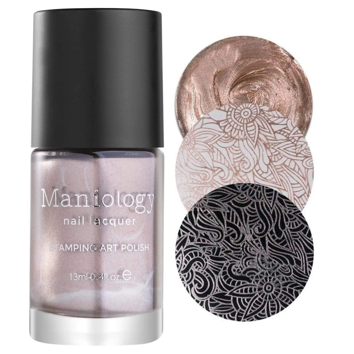 Snowflake Waltz: 6-Piece Stamping Art Polish Set