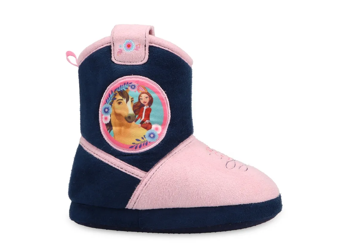Spirit Riding Free Western Character Slipper Bootie (Toddler Girls)