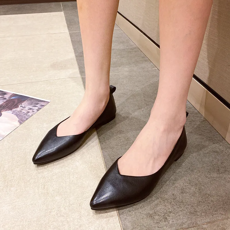 Spring Pointed Flats for Women