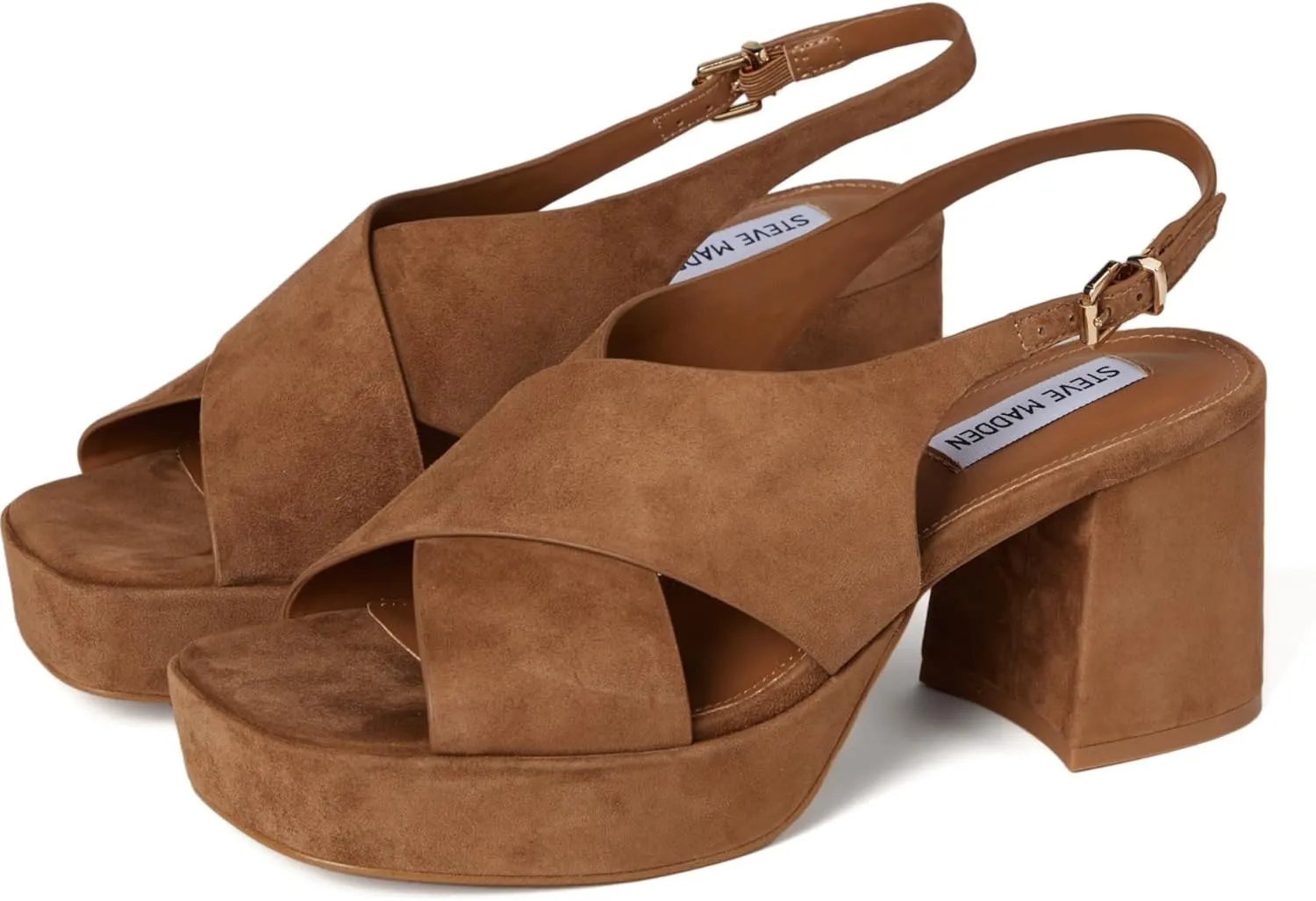 Steve Madden Marino Wedge - Chesnut Suede
