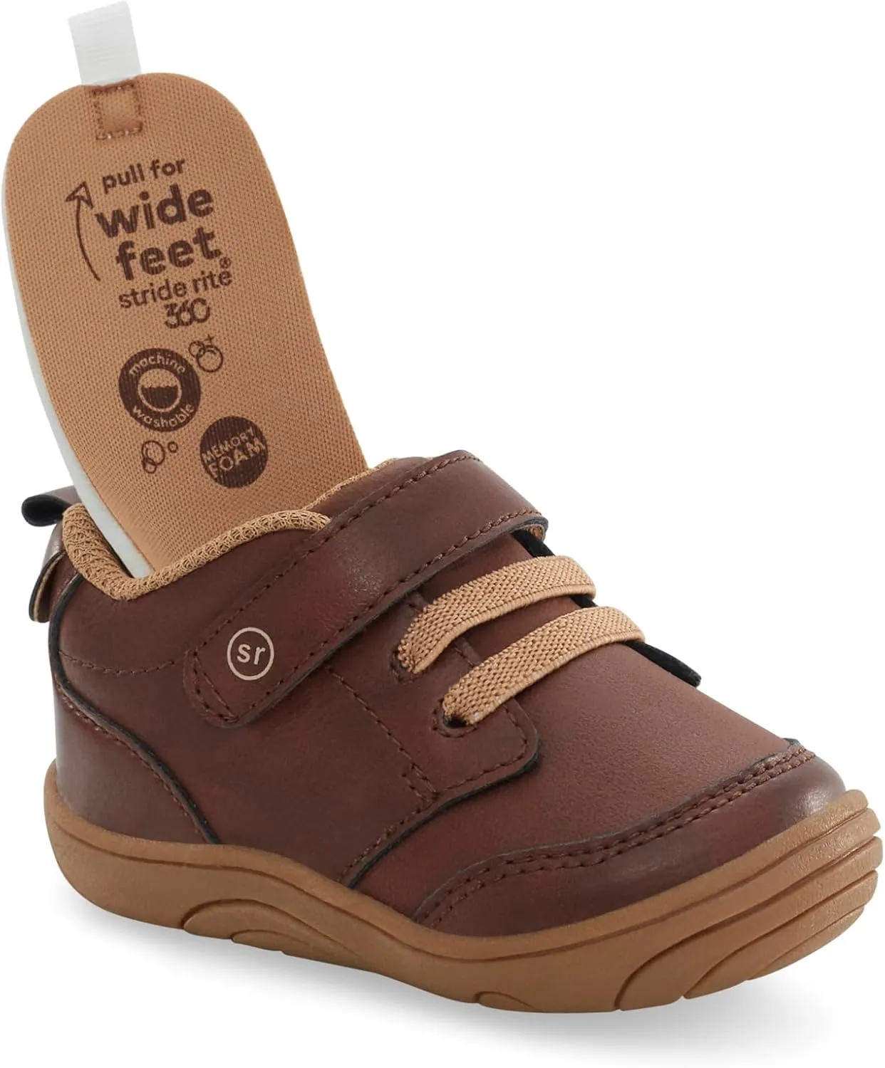 Stride Rite 360 Unisex-Baby Taye 2.0 First Walker Shoe